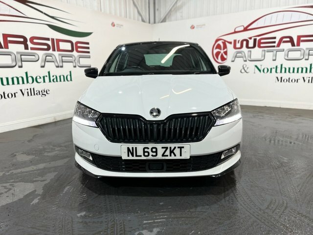 Skoda Fabia 1.0 Tsi Monte Carlo Hatchback Eu NL69ZKT White #2