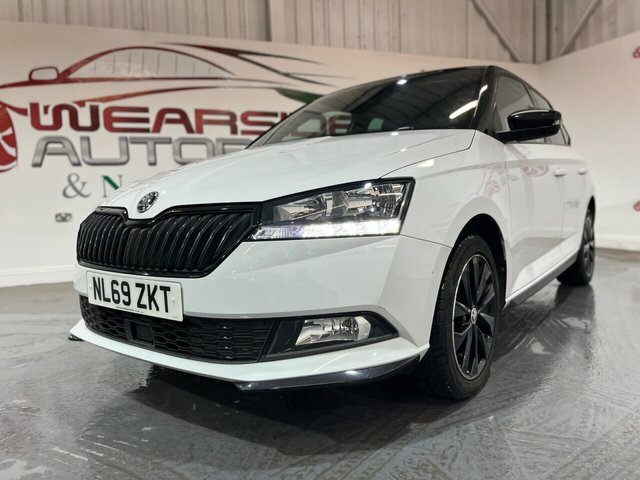 Skoda Fabia 1.0 Tsi Monte Carlo Hatchback Eu NL69ZKT White #4