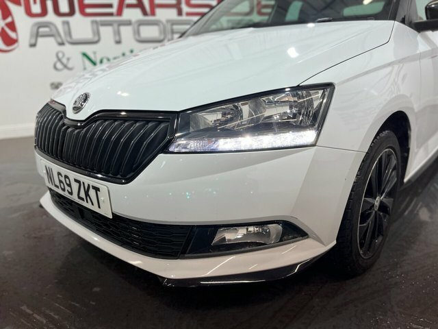 Skoda Fabia 1.0 Tsi Monte Carlo Hatchback Eu NL69ZKT White #5