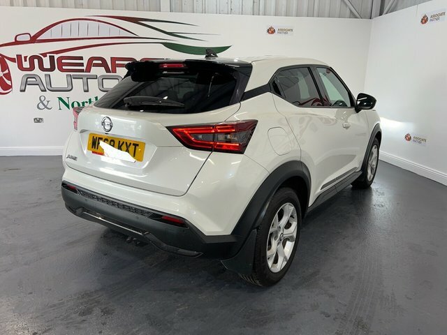 Nissan Juke 1.0 Dig-t N-connecta Suv Euro 6 WF69KXT White #6