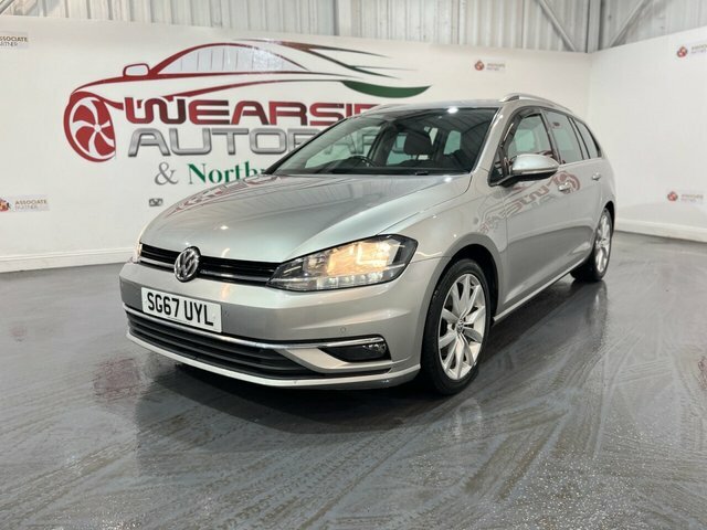 Volkswagen Golf 2.0 Tdi Bluemotion Tech Gt Estate Dsg E SG67UYL Silver #3