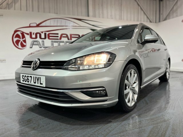 Volkswagen Golf 2.0 Tdi Bluemotion Tech Gt Estate Dsg E SG67UYL Silver #4