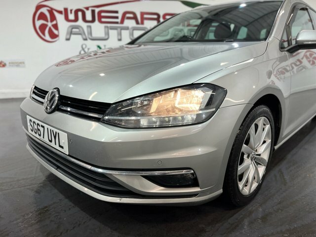 Volkswagen Golf 2.0 Tdi Bluemotion Tech Gt Estate Dsg E SG67UYL Silver #5