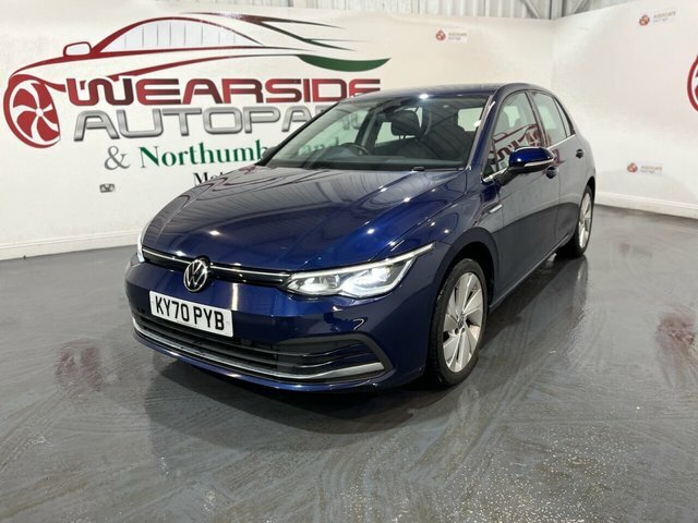 Volkswagen Golf 2.0 Tdi Style Hatchback Dsg Euro 6 S S KY70PYB Blue #3