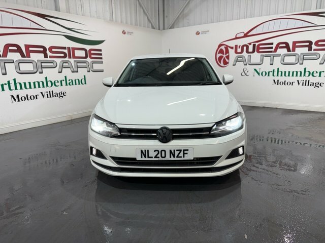 Volkswagen Polo 1.0 Tsi Gpf Se Hatchback Euro 6 NL20NZF White #2