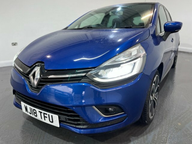 Renault Clio 0.9 Tce Signature Nav Hatchback WJ18TFU Blue #5