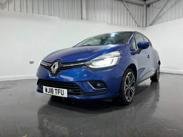 Renault Clio 0.9 Tce Signature Nav Hatchback WJ18TFU Blue #4