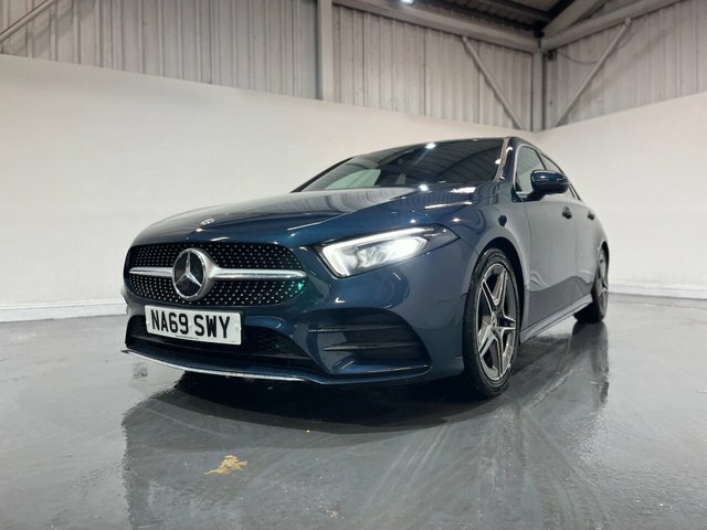 Mercedes-Benz A Class 2.0 A220d Amg Line Hatchback 8G-dct Eur NA69SWY Blue #4