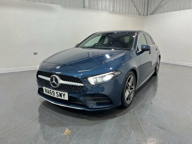 Mercedes-Benz A Class 2.0 A220d Amg Line Hatchback 8G-dct Eur NA69SWY Blue #3