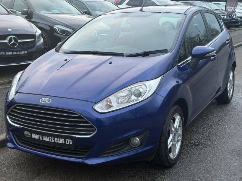 Ford Fiesta 1.0 Ecoboost Zetec - 2014 63 YF63NXY Blue #4