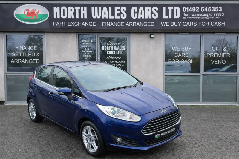 Ford Fiesta 1.0 Ecoboost Zetec - 2014 63 Blue