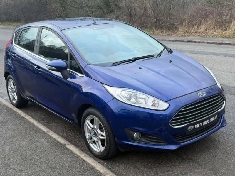 Ford Fiesta 1.0 Ecoboost Zetec - 2014 63 YF63NXY Blue #2
