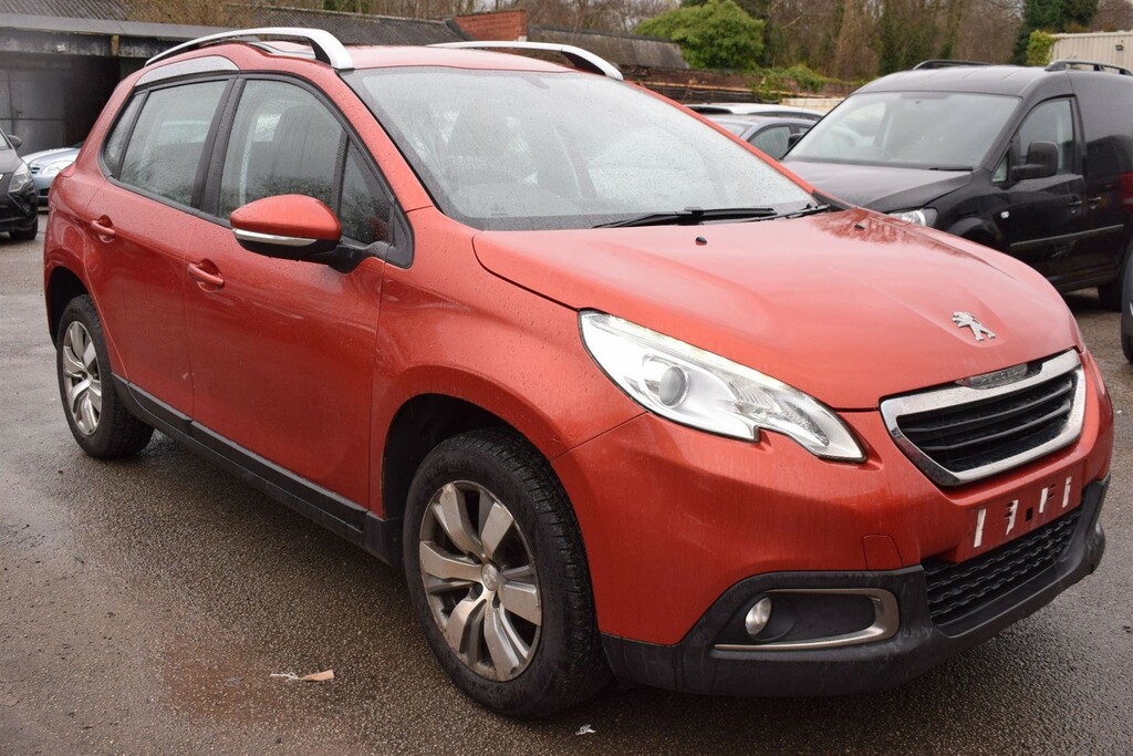 Peugeot 2008 1.6 Bluehdi Active Euro 6 Ss KY65PRX Orange #5