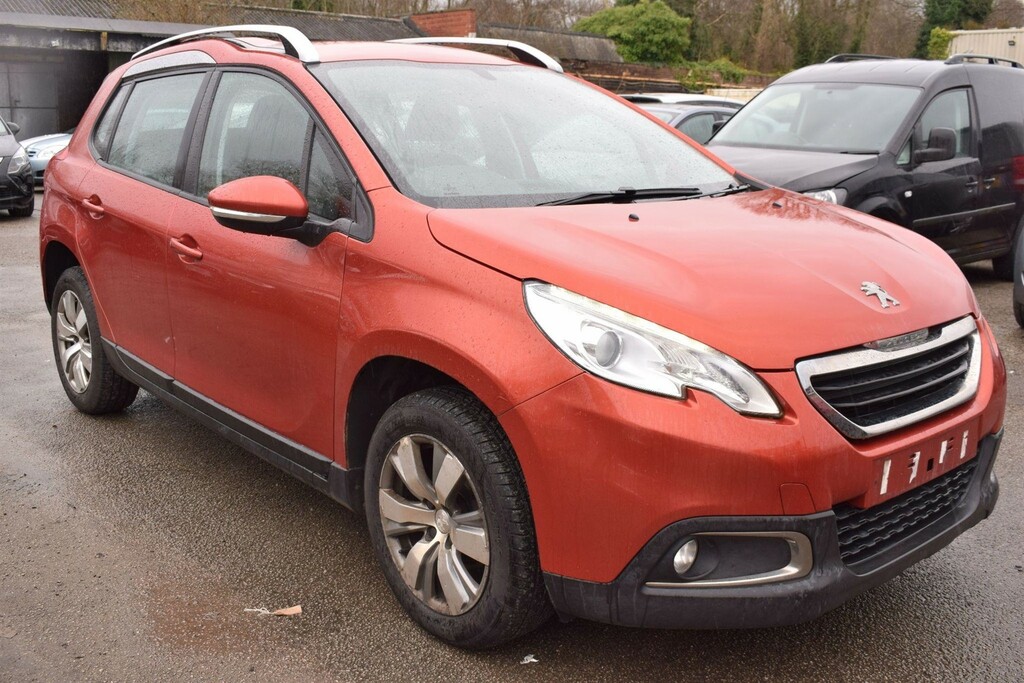 Peugeot 2008 1.6 Bluehdi Active Euro 6 Ss KY65PRX Orange