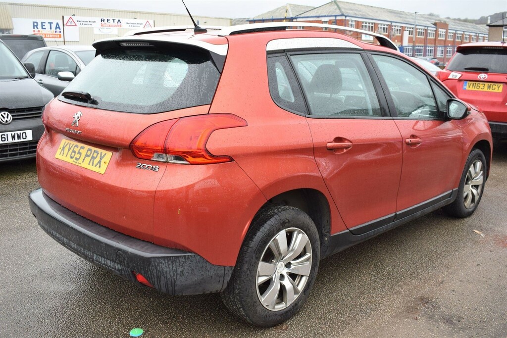 Peugeot 2008 1.6 Bluehdi Active Euro 6 Ss KY65PRX Orange #2