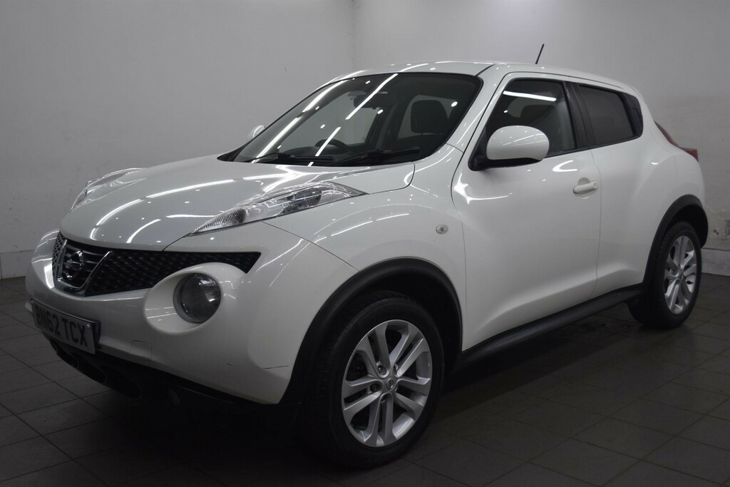 Nissan Juke 1.6 Acenta Premium Euro 5 Ss BN62TCX White #6