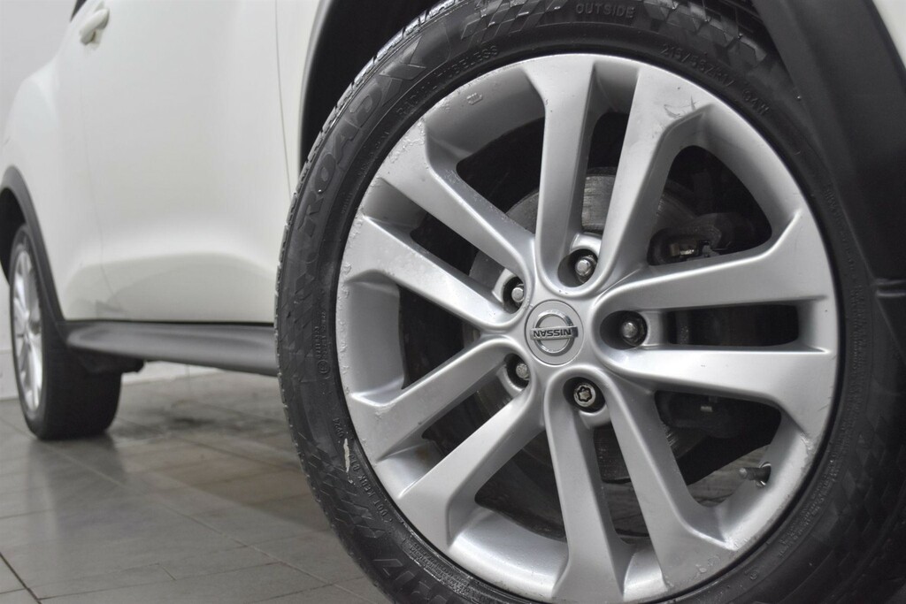 Nissan Juke 1.6 Acenta Premium Euro 5 Ss BN62TCX White #5