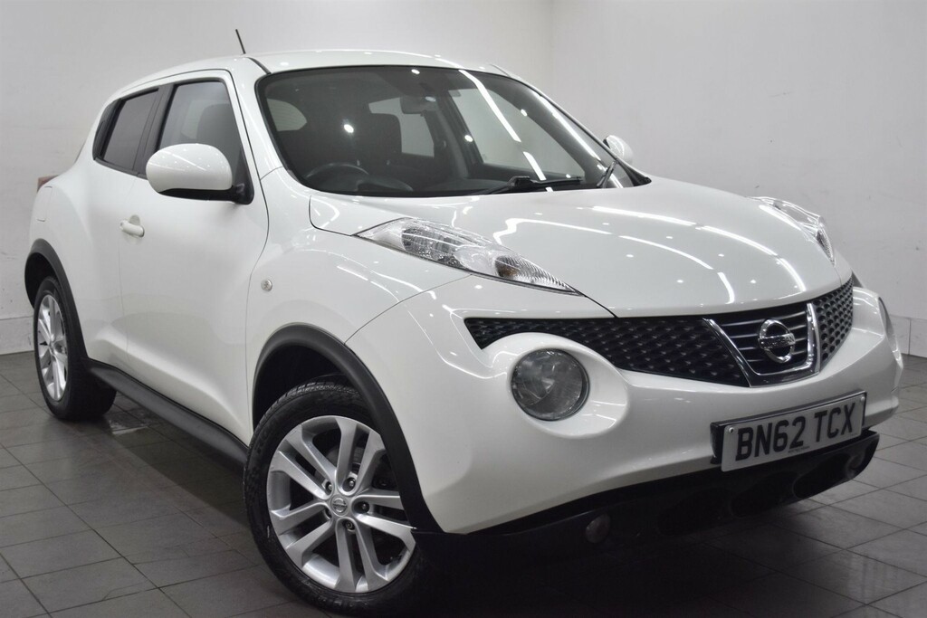 Nissan Juke 1.6 Acenta Premium Euro 5 Ss BN62TCX White #4