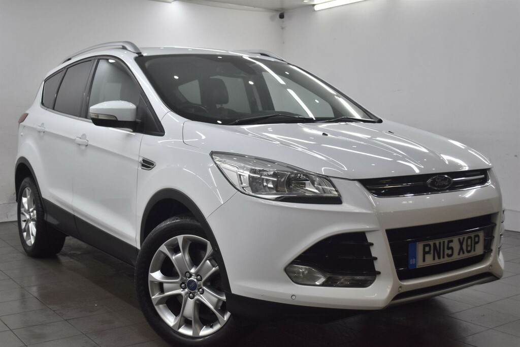 Ford Kuga 2.0 Tdci Titanium Awd Euro 6 Ss PN15XOP White #5