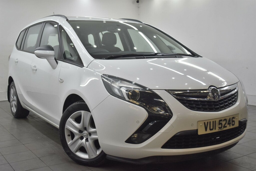 Vauxhall Zafira Tourer 1.4I Turbo Exclusiv Euro 6 VUI5246 White #5