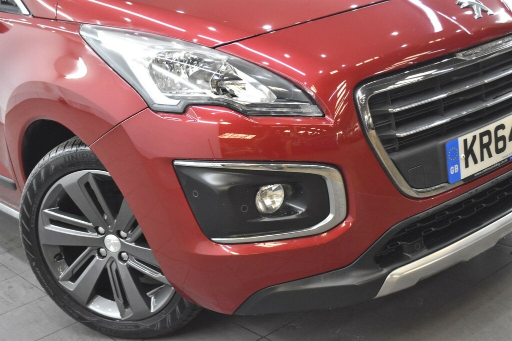 Peugeot 3008 1.6 Hdi Allure Euro 5 Red #6