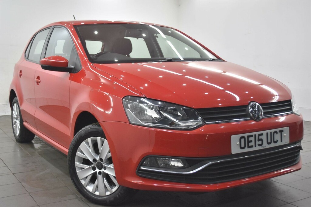 Volkswagen Polo 1.0 Bluemotion Tech Se Euro 6 Ss OE15UCT Red #5