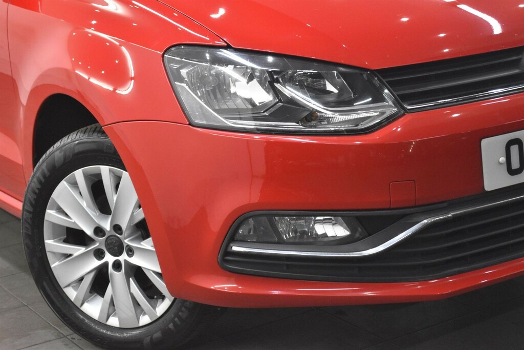 Volkswagen Polo 1.0 Bluemotion Tech Se Euro 6 Ss OE15UCT Red #6