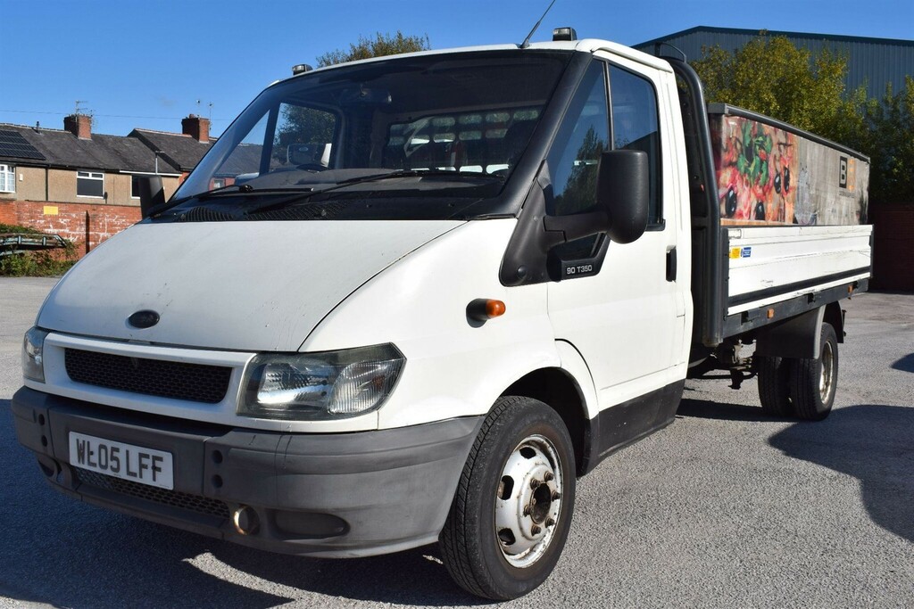 Ford Transit Custom 2.4 Tdi 350 Rwd L3 H3 Drw White #5