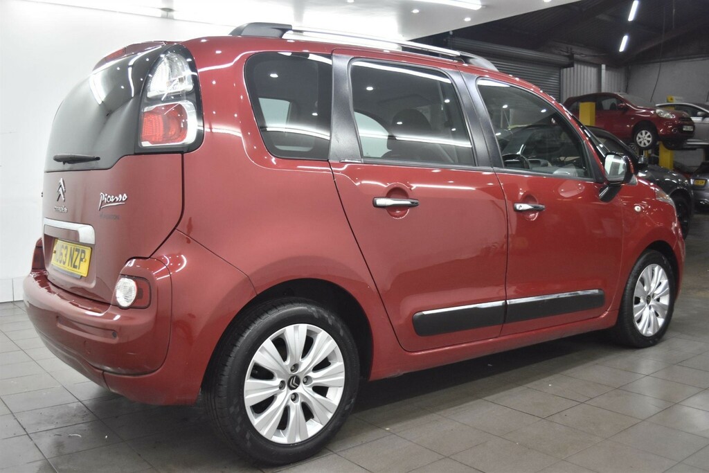 Citroen C3 Picasso 1.6 Hdi Exclusive Euro 5 NU63NZP Red #2