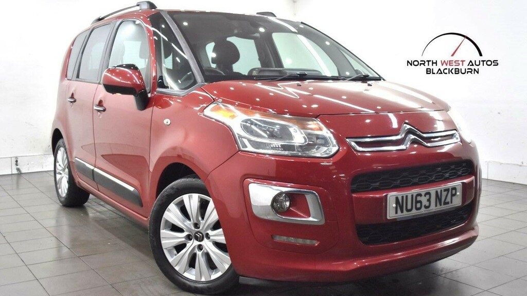 Citroen C3 Picasso 1.6 Hdi Exclusive Euro 5 Red