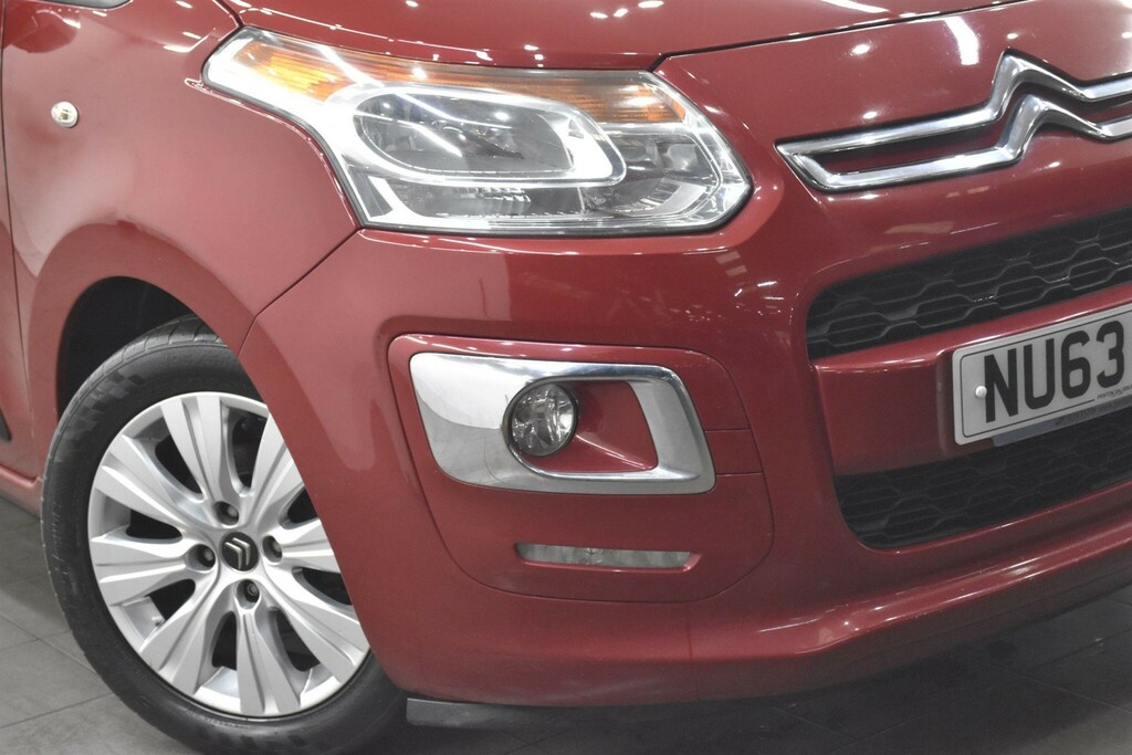 Citroen C3 Picasso 1.6 Hdi Exclusive Euro 5 NU63NZP Red #5
