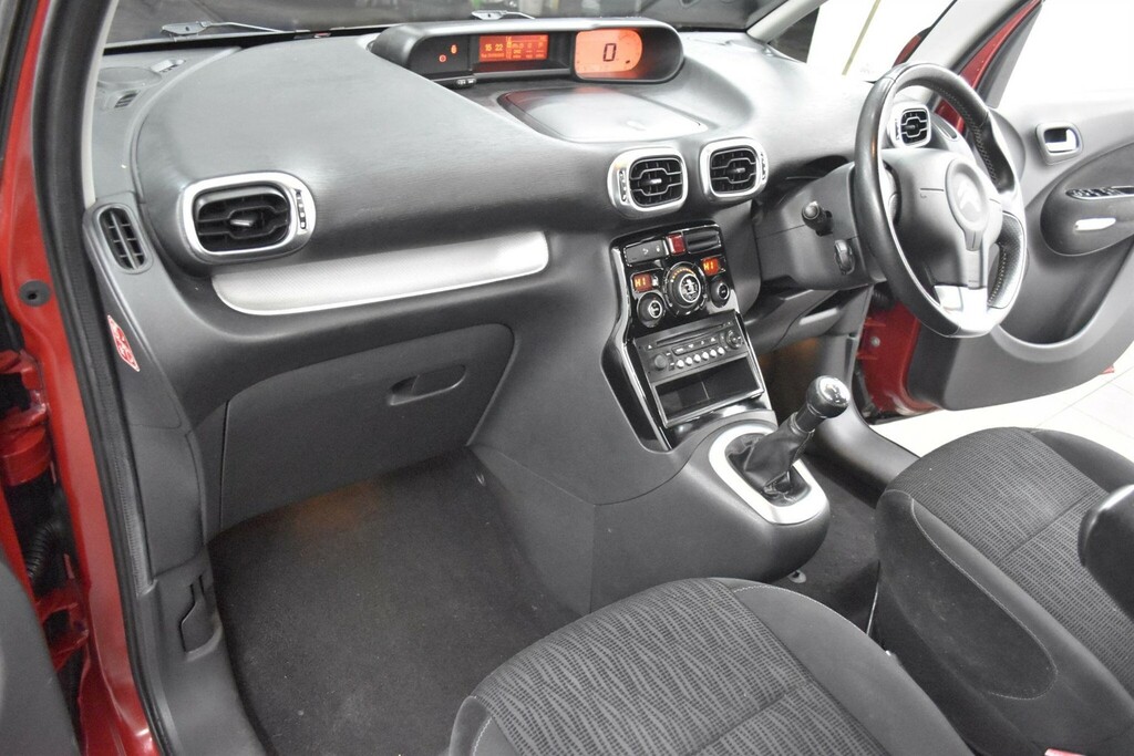 Citroen C3 Picasso 1.6 Hdi Exclusive Euro 5 NU63NZP Red #3