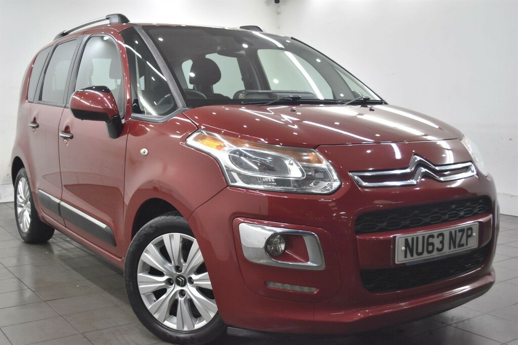 Citroen C3 Picasso 1.6 Hdi Exclusive Euro 5 NU63NZP Red #4