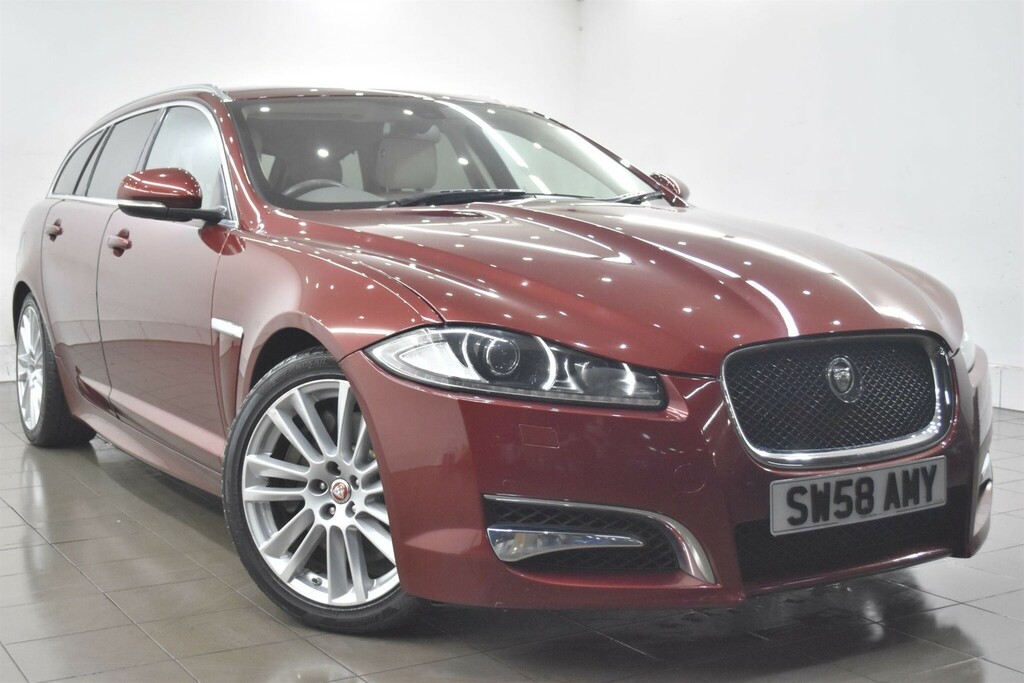 Jaguar XF 3.0D S V6 Portfolio Sportbrake Euro 5 Ss 5 SW58AMY Red #4