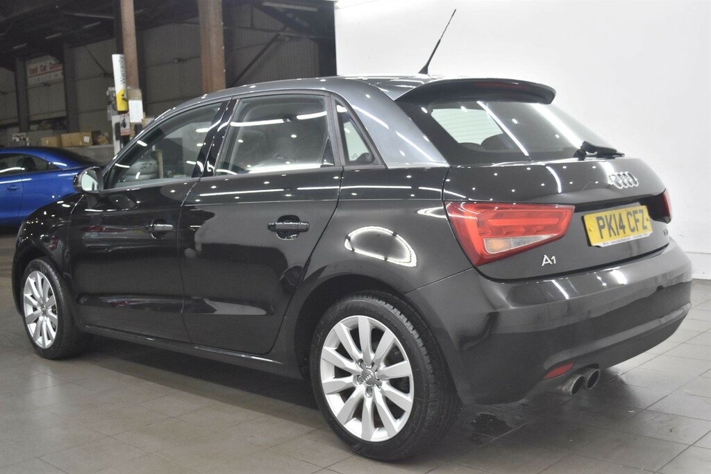 Audi A1 1.4 Tfsi Sport Sportback Euro 5 Ss PK14CFZ Black #2