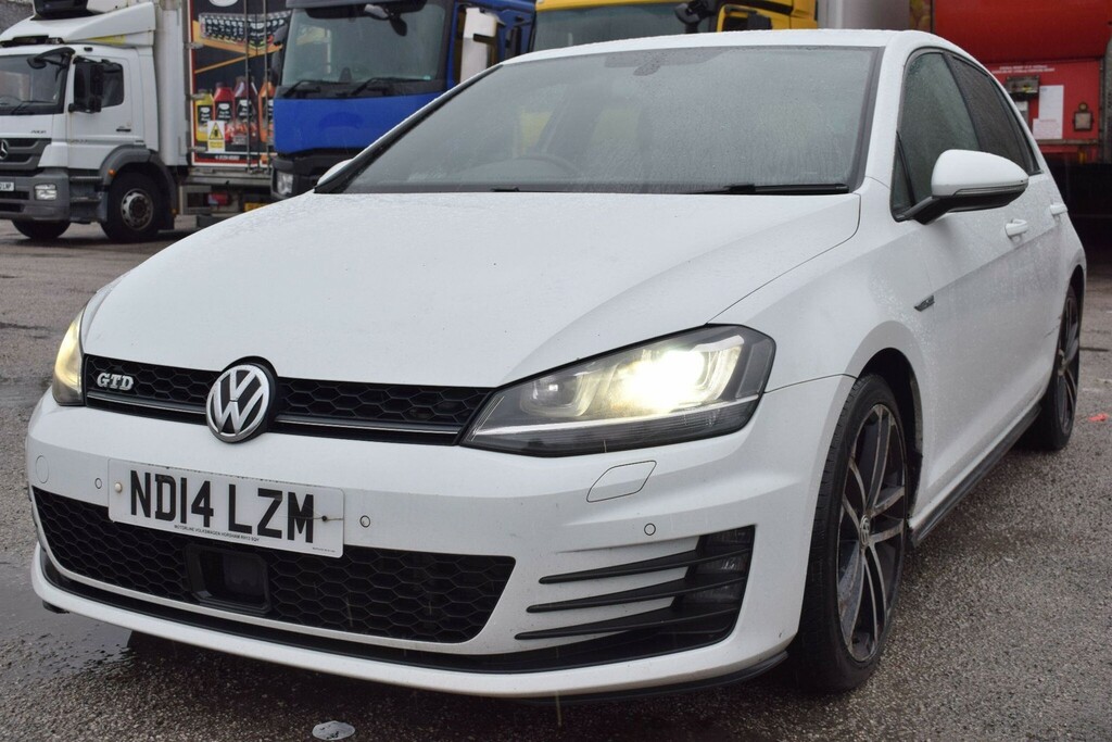Volkswagen Golf 2.0 Tdi Bluemotion Tech Gtd Euro 6 Ss ND14LZM White #5
