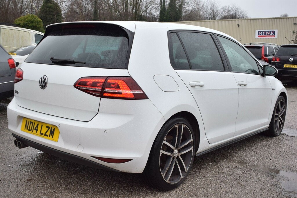 Volkswagen Golf 2.0 Tdi Bluemotion Tech Gtd Euro 6 Ss ND14LZM White #2