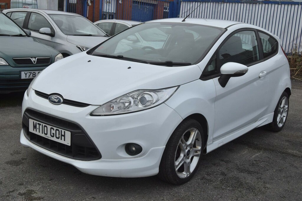 Ford Fiesta 1.6 Td Zetec S White #5
