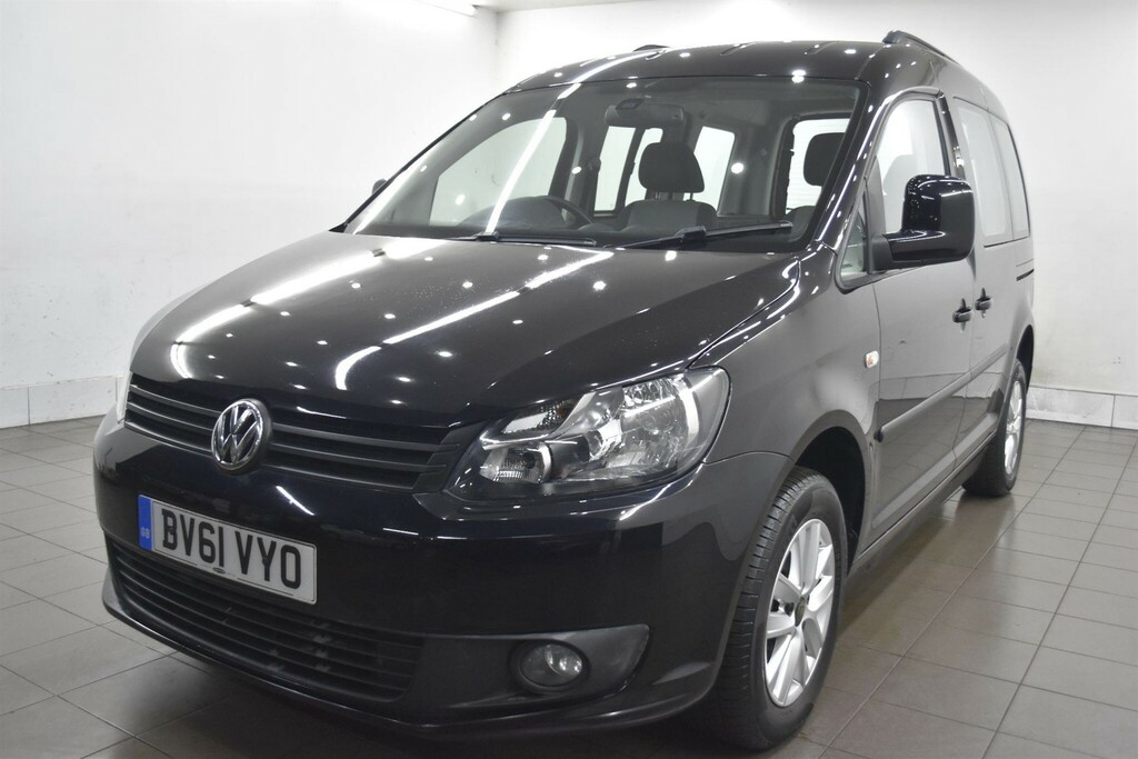 Volkswagen Caddy Life 1.6 Tdi Cr Dsg Euro 5 Black #5