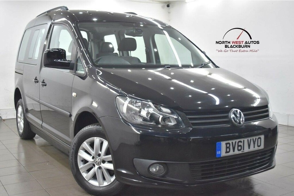 Volkswagen Caddy Life 1.6 Tdi Cr Dsg Euro 5 Black