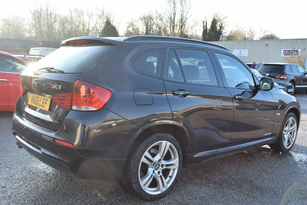 BMW X1 2.0 20D M Sport Sdrive Euro 5 YK61LEF Black #2