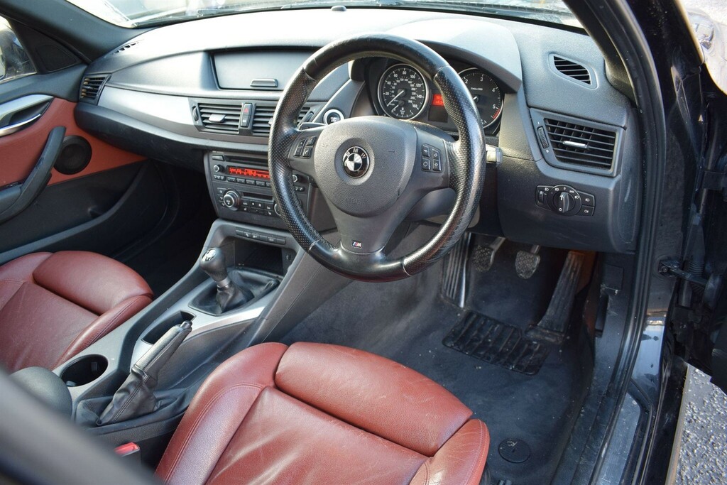 BMW X1 2.0 20D M Sport Sdrive Euro 5 YK61LEF Black #3