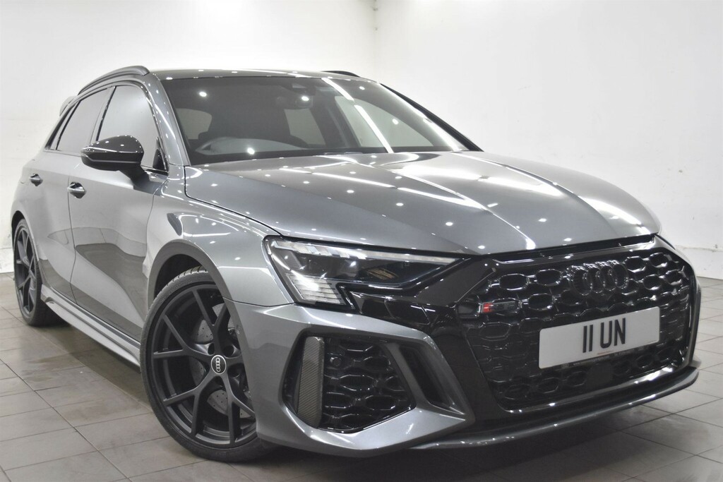 Audi RS3 2.5 Tfsi Carbon Black Sportback S Troni PG23LBK Grey #5
