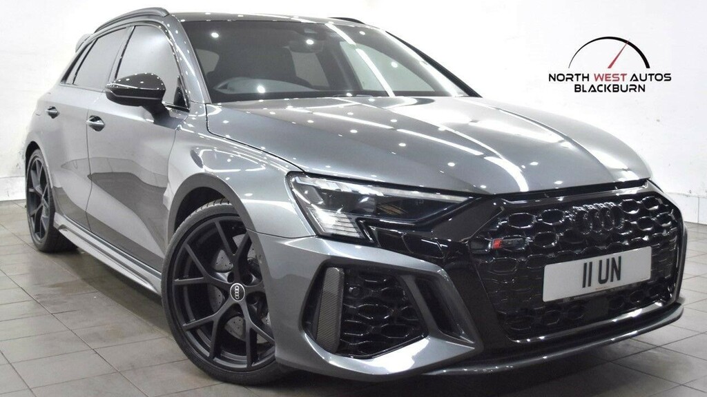 Audi RS3 2.5 Tfsi Carbon Black Sportback S Troni Grey