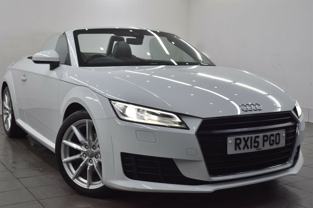 Audi TT 2.0 Tfsi Sport Roadster Euro 6 Ss RX15PGO White #5
