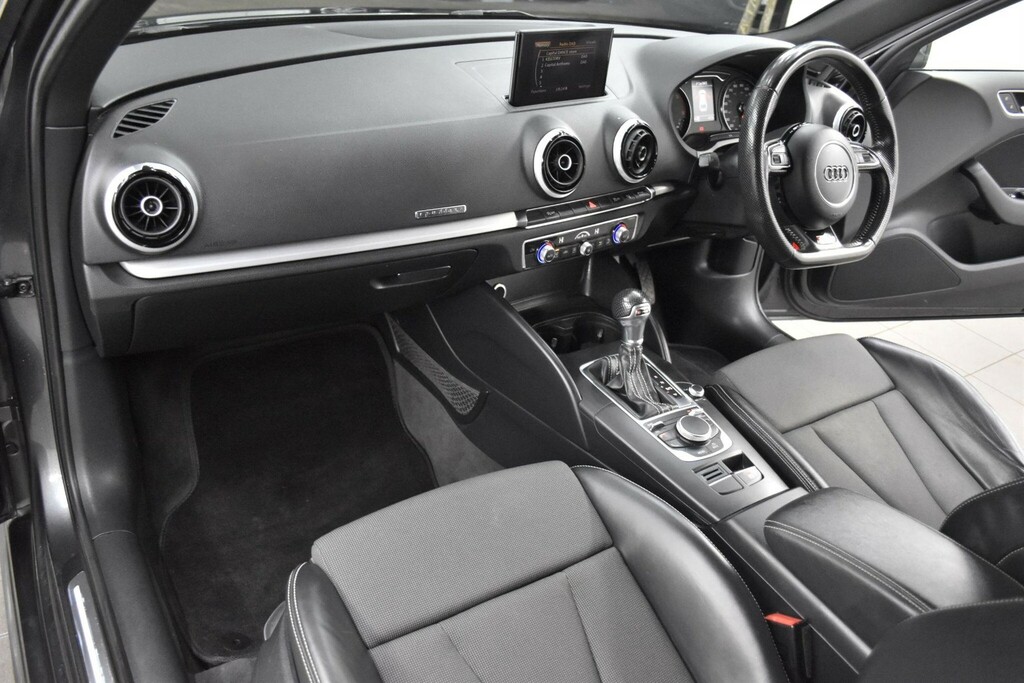 Audi A3 2.0 Tdi S Line S Tronic Quattro Euro 6 Ss SK15NGU Grey #3