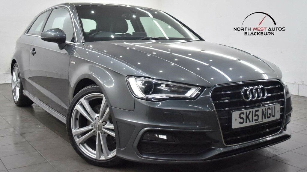 Audi A3 2.0 Tdi S Line S Tronic Quattro Euro 6 Ss Grey
