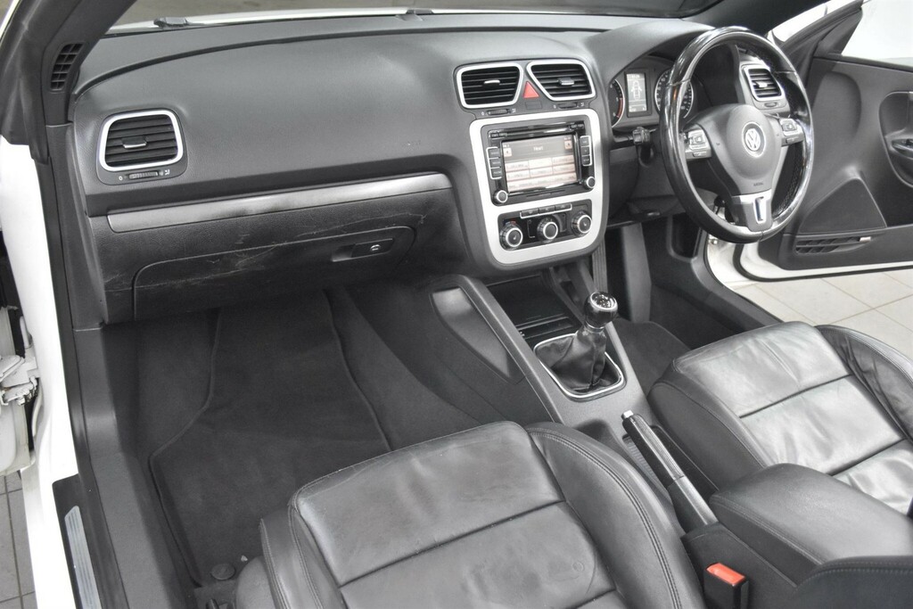 Volkswagen EOS 2.0 Tdi Cr Se Cabriolet Euro 5 White #3