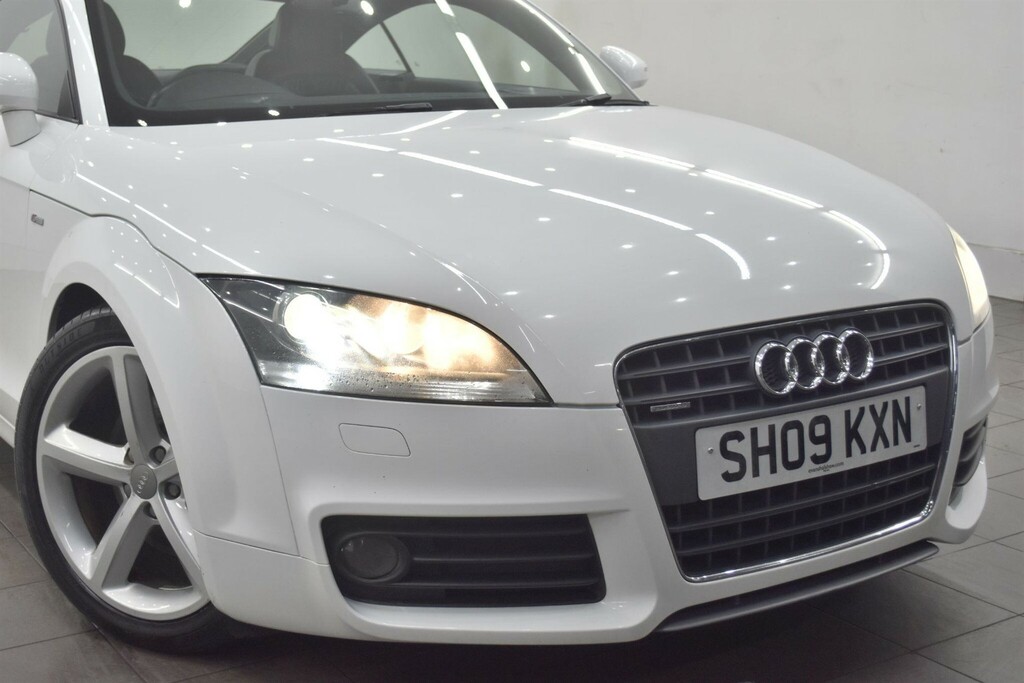 Audi TT 2.0 Tdi S Line Quattro Euro 4 SH09KXN White #6