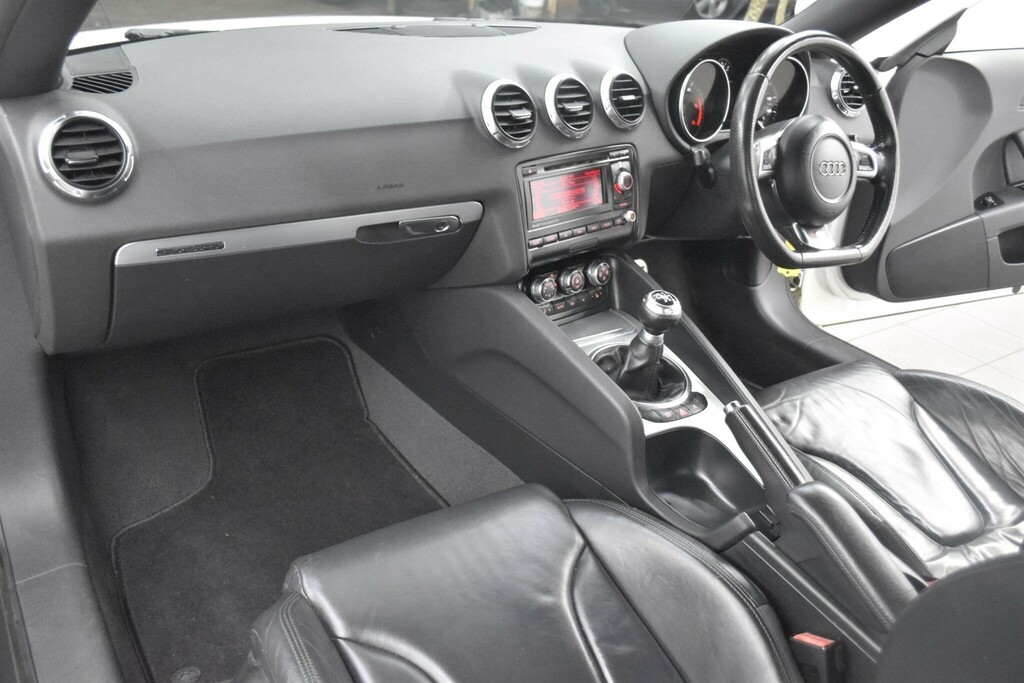Audi TT 2.0 Tdi S Line Quattro Euro 4 SH09KXN White #3